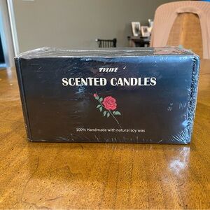 🆕 (2) 100% Handmade Natural Soy Wax Candles